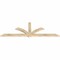 Ekena Millwork Redmond Rough Sawn Timber Gable Bracket, Douglas Fir, 84"W x 28"H x 2"D x 4"F, 8/12 Pitch GBW084X28X0204RED00RDF - alternate 5